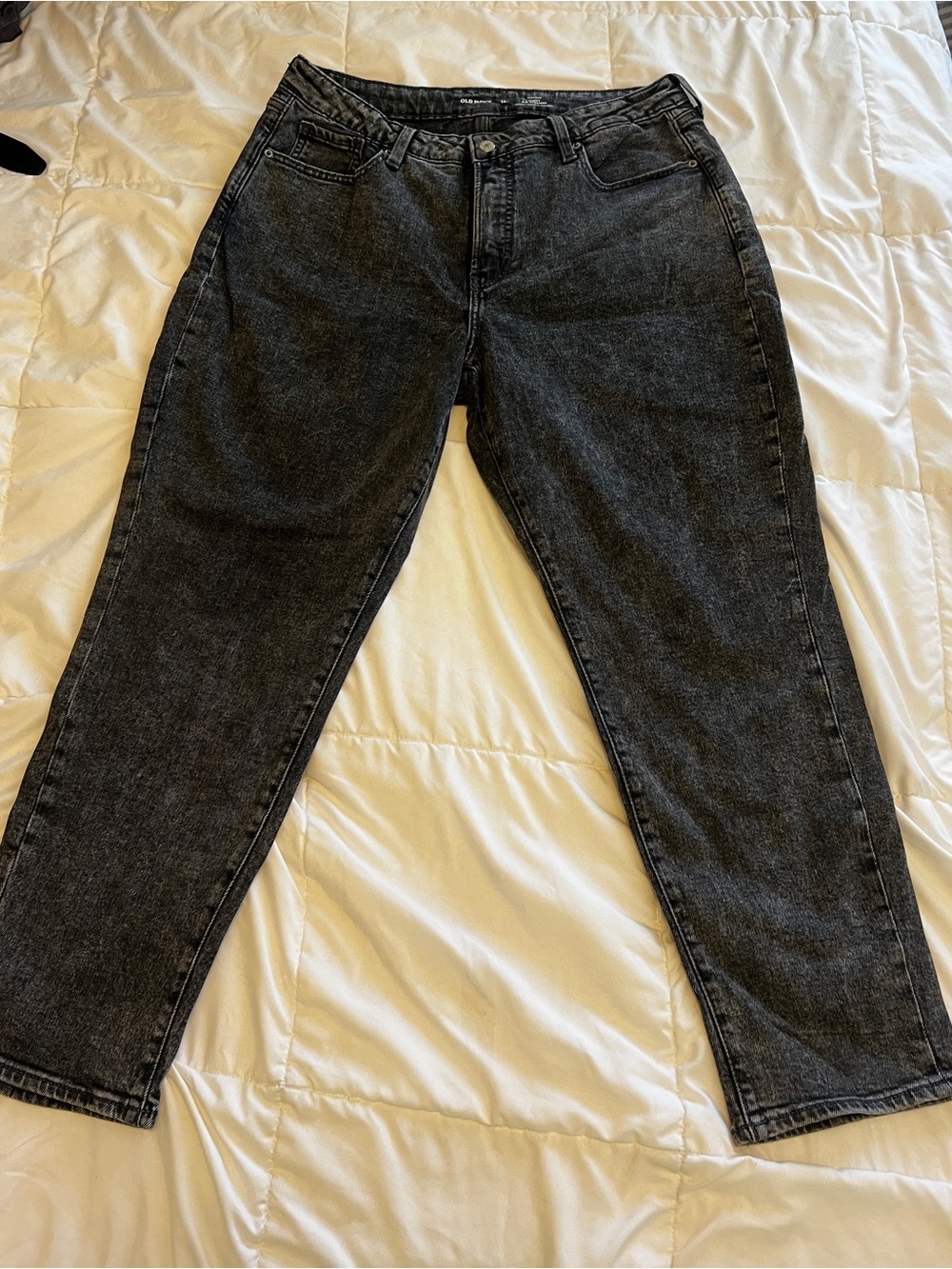 Women’s Black Washed Jeans - Classic Fit